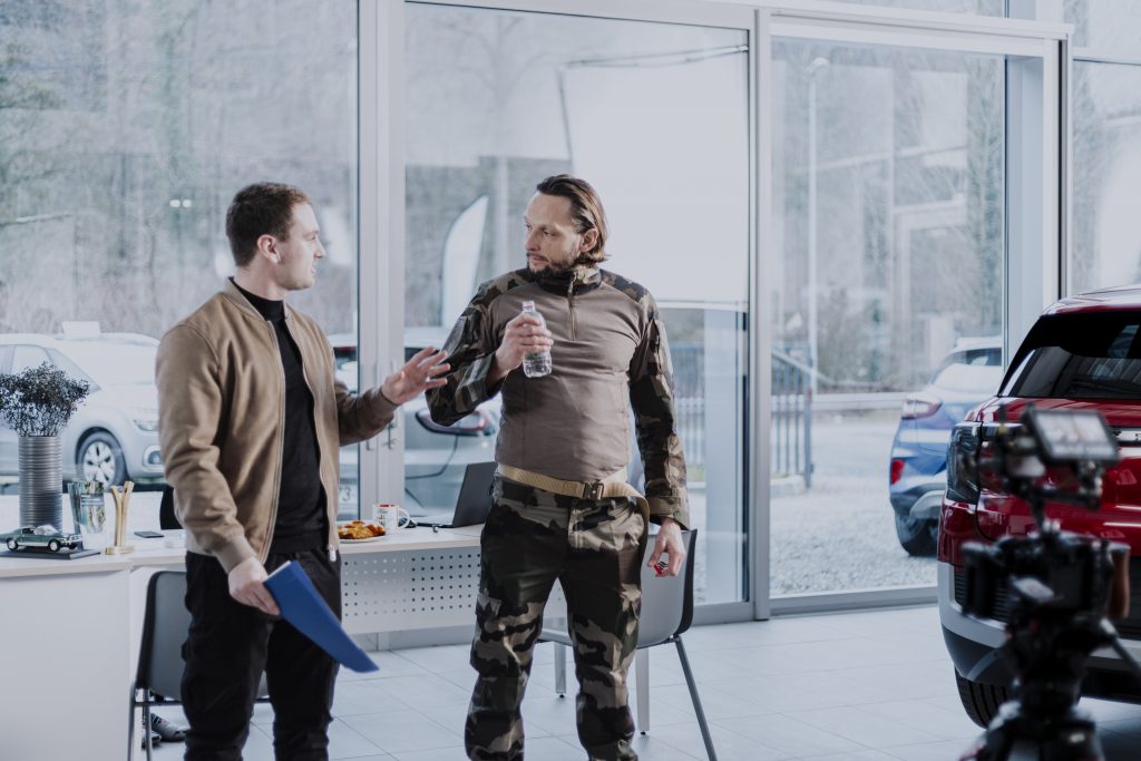 Backstage Tournage Ford - Direction d'acteurs