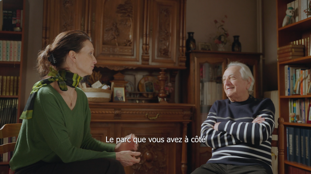 Tournage ITW OPHEOR - Un résident interviewé