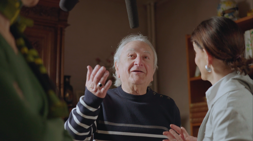 Tournage ITW OPHEOR - Un résident interviewé